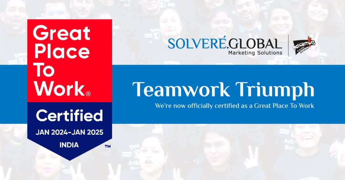 Cultivating Talent & Growth: Solvere.Global Certified as a Great Place to Work🏆✨